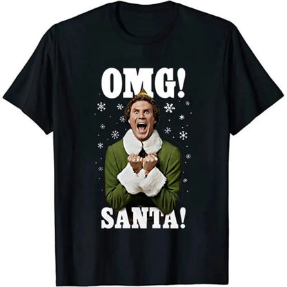 Buddy the Elf OMG! Santa T-Shirt