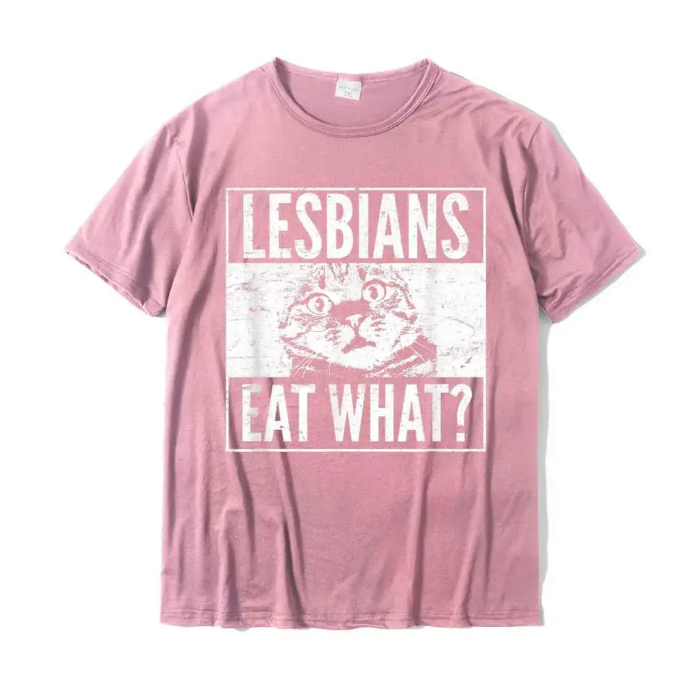 Lesbians Eat What Cat T-Shirt