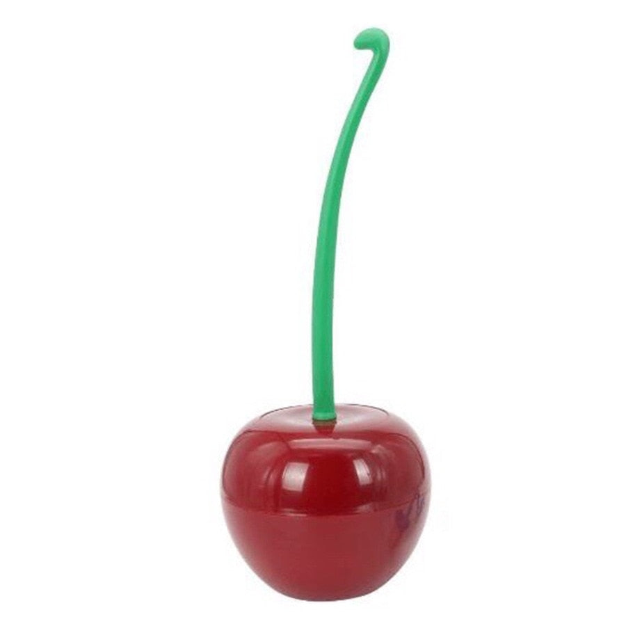 Cherry Toilet Brush Set