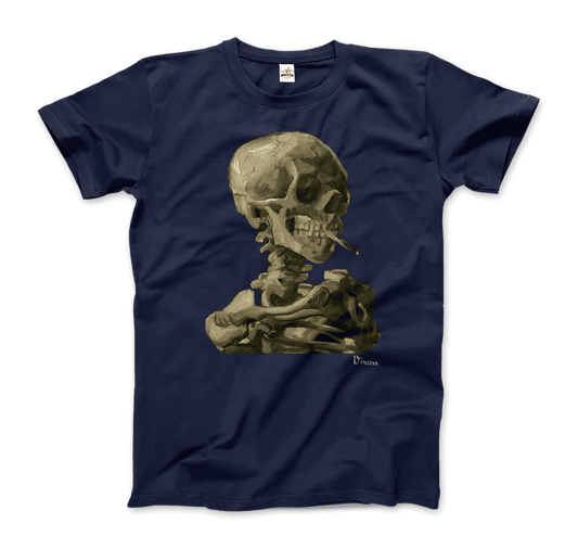 Van Gogh Skeleton Cigarette 1886 T-Shirt