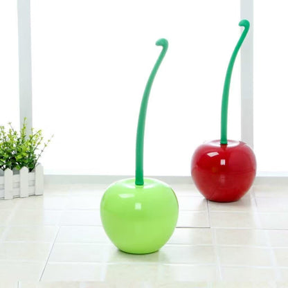 Cherry Toilet Brush Set